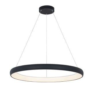 Suspension Luminaire LED D800 60W Noir Sablé ZAMBELIS