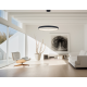 Suspension Luminaire LED D800 60W Noir Sablé ZAMBELIS
