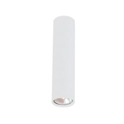 Plafonnier D60 Pour Ampoule LED GU10 25cm Blanc Sablé ZAMBELIS
