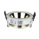 Coupelle Fixe Blanche et Or V-TAC Ronde Pour Ampoule LED GU10 VT-872