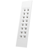 Dalle LED Quadri CLAREO 120x30 36mm 25W 140lm/W Hors Transfo V1